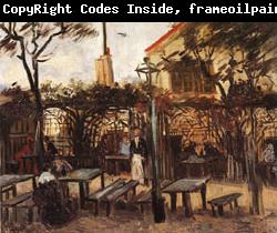 Vincent Van Gogh The Guingette at Montmartre